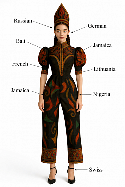 Beispiel personalisiertes Outfit anhand der Analyse